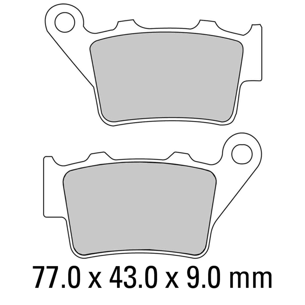 FERODO BRAKE DISC PAD SET Sinter -REAR Yamaha T7