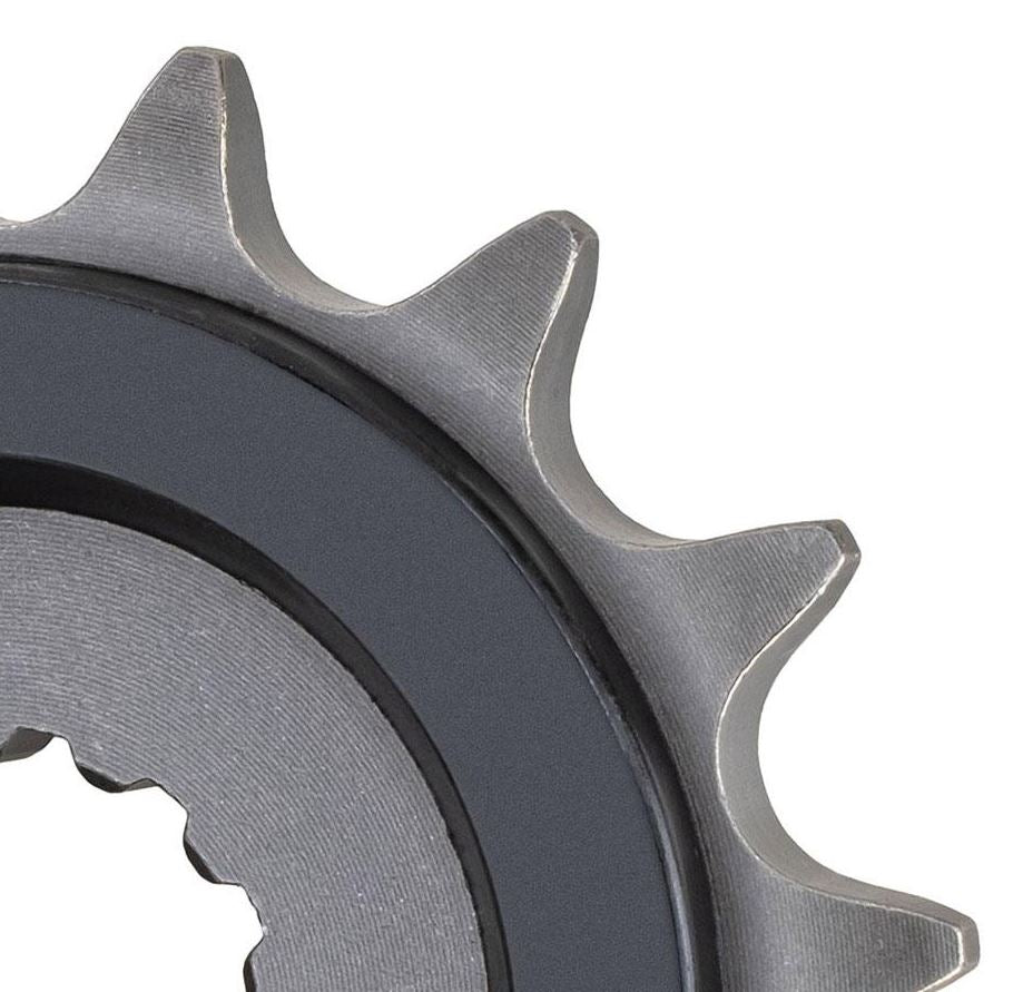 FRONT SPROCKET - STEEL With RUBBER CUSH 15T