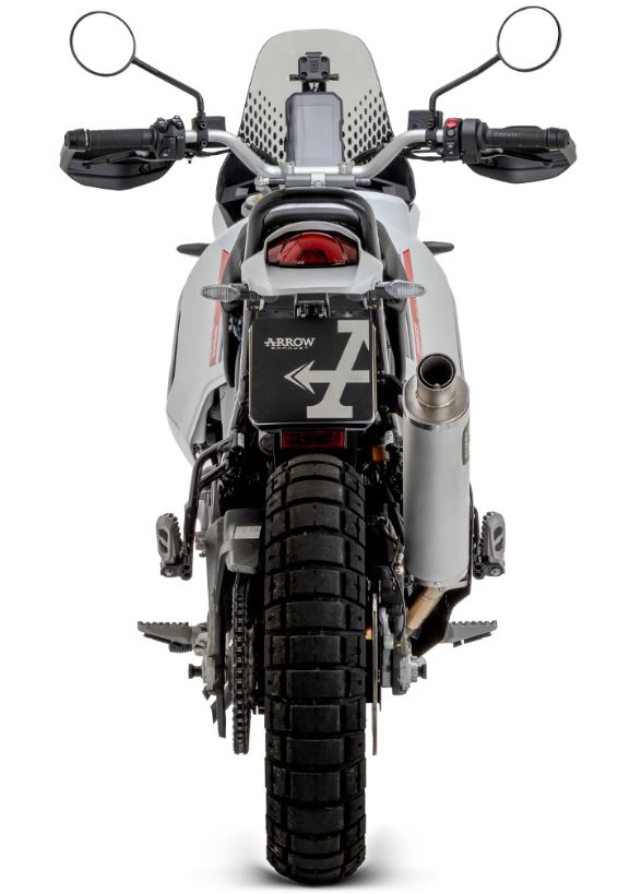 ARROW SILENCER 72638AO - INDY RACE TITANIUM WITH STEEL END PIPE DUCATI DESERT X