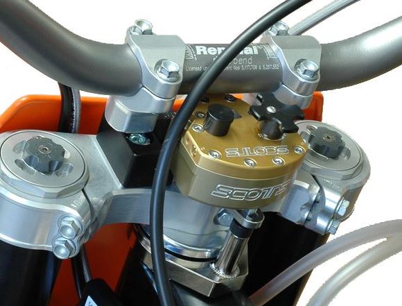 HANDLEBARS, CONTROLS, BAR MOUNTS & DAMPERS
