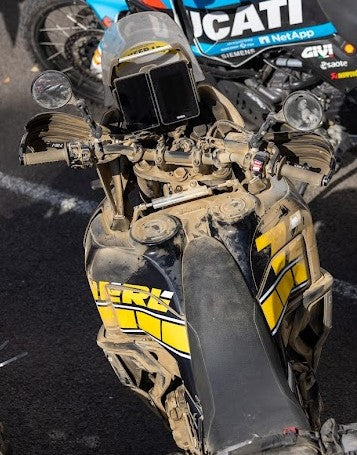 Yamaha Tenere T700 & World Raid GPS Dash Mounting Plate Kit (with Billet dash panel)
