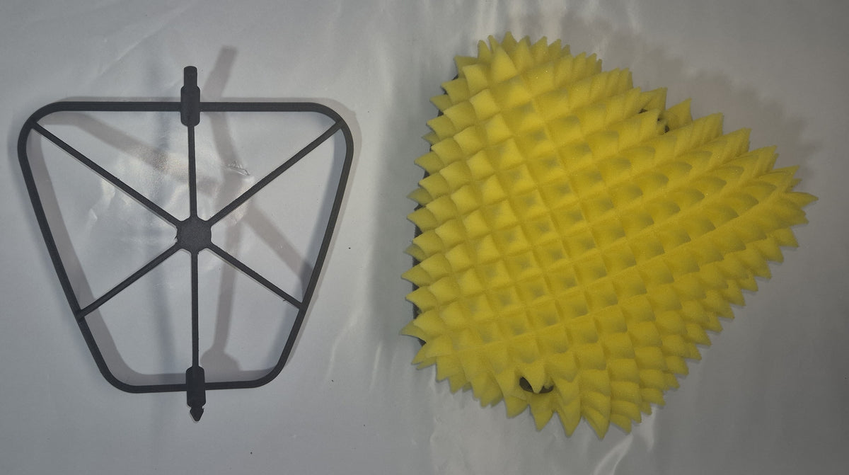 No Mesh Air filter cage and Funnelweb filter kit to suit Yamaha YZ250 & YZ/WR450 2023-2025