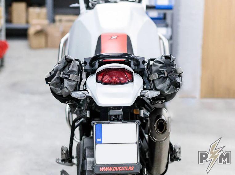 Ducati DesertX Side carriers