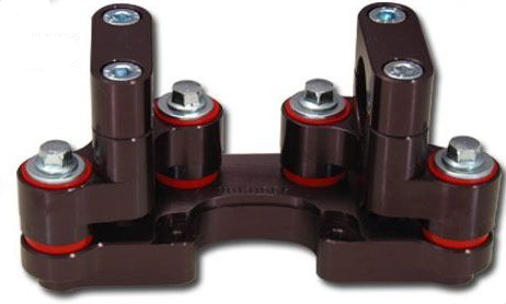 Husqvarna 701 2016-2024 ,KTM690 2019-2024 & GasGas700 Rubber Sub Mount / Tower BRP