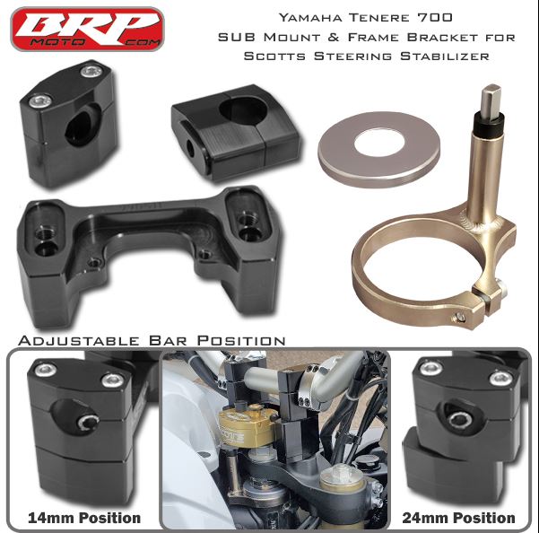 BRP SUB Mount Scotts Stabilizer DM-SUB Kit Yamaha Tenere 700
