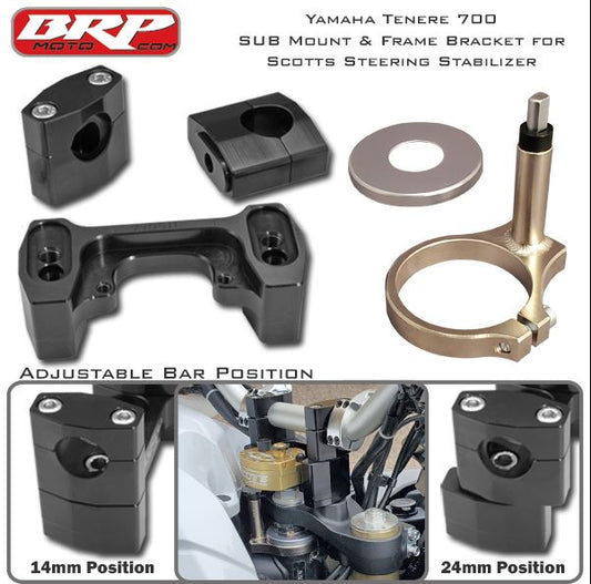 BRP SUB Mount Scotts Stabilizer DM-SUB Kit Yamaha Tenere 700