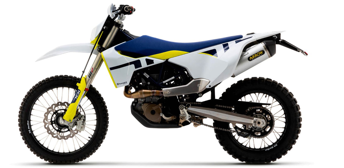 Arrow muffler including link pipe suit Husqvarna 701