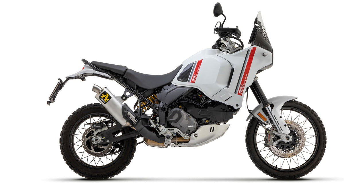 ARROW SILENCER 72638AO - INDY RACE TITANIUM WITH STEEL END PIPE DUCATI DESERT X