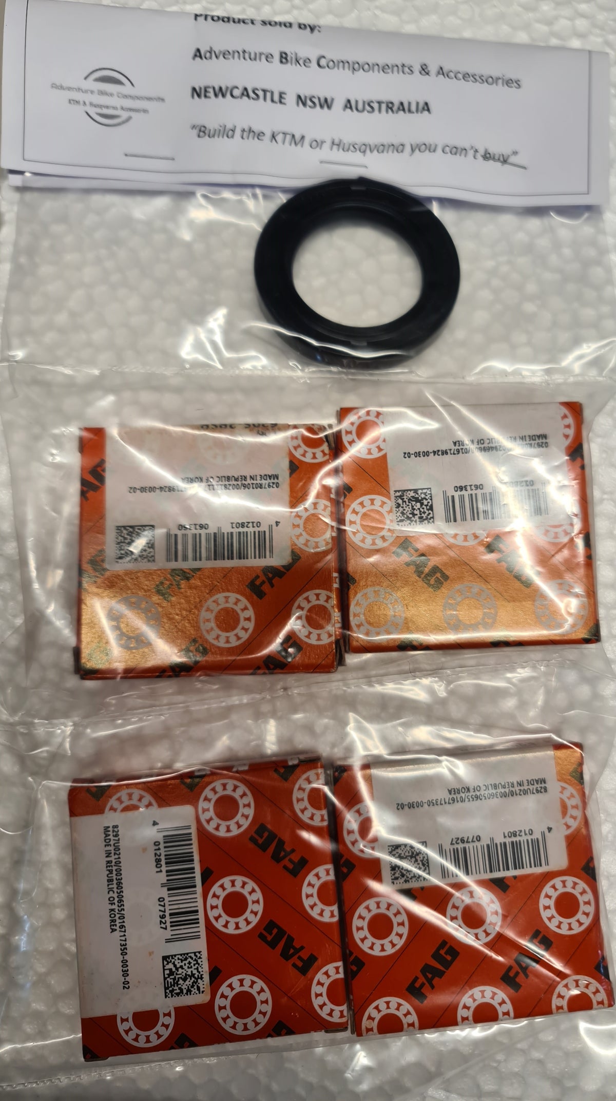 High quality Wheel Bearing Kit Suits KTM Rear Wheel kits
