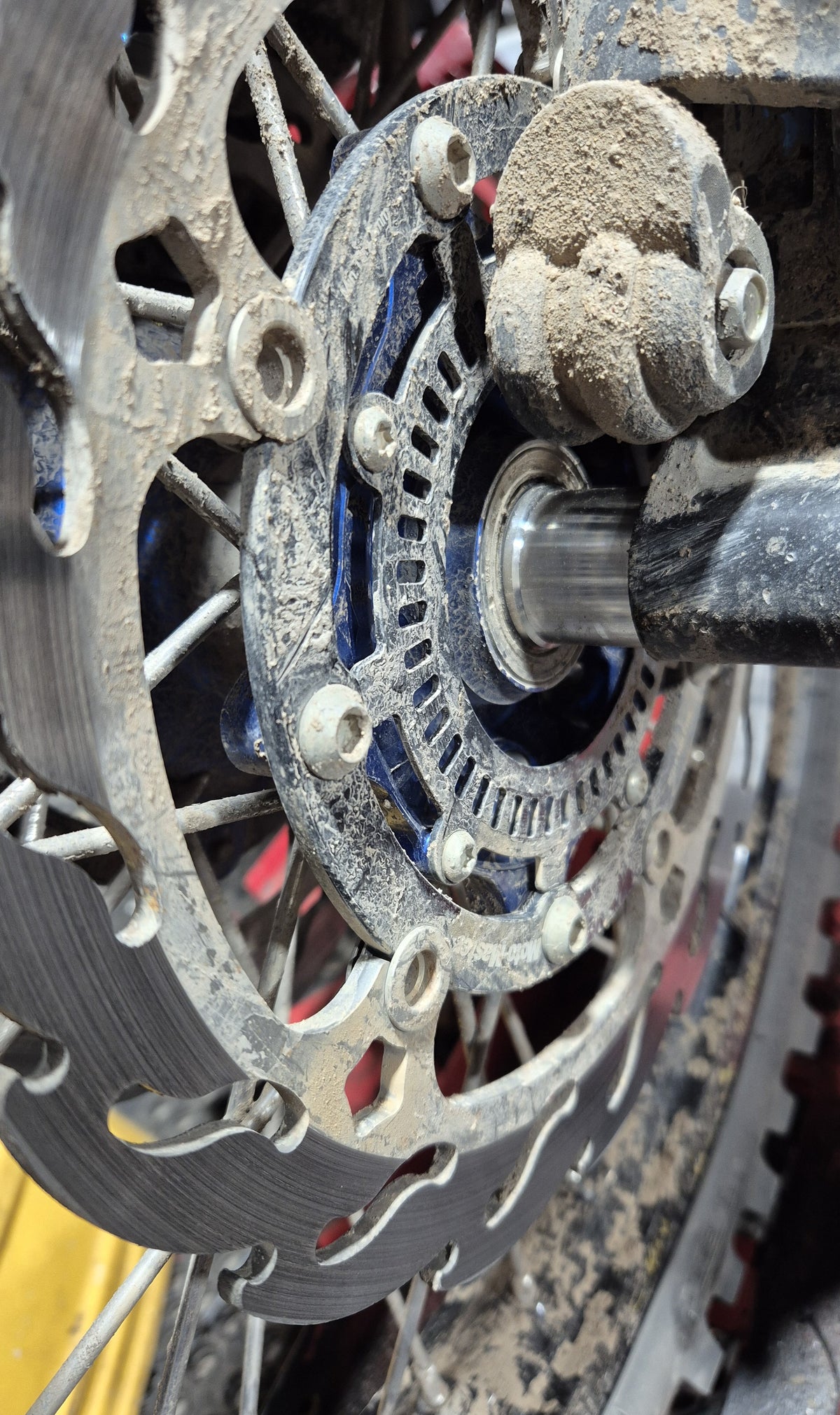 Yamaha Tenere T700 Fitted with Haan Wheel Set, Stainless Steel Wheel Spacer and Bearing Kit