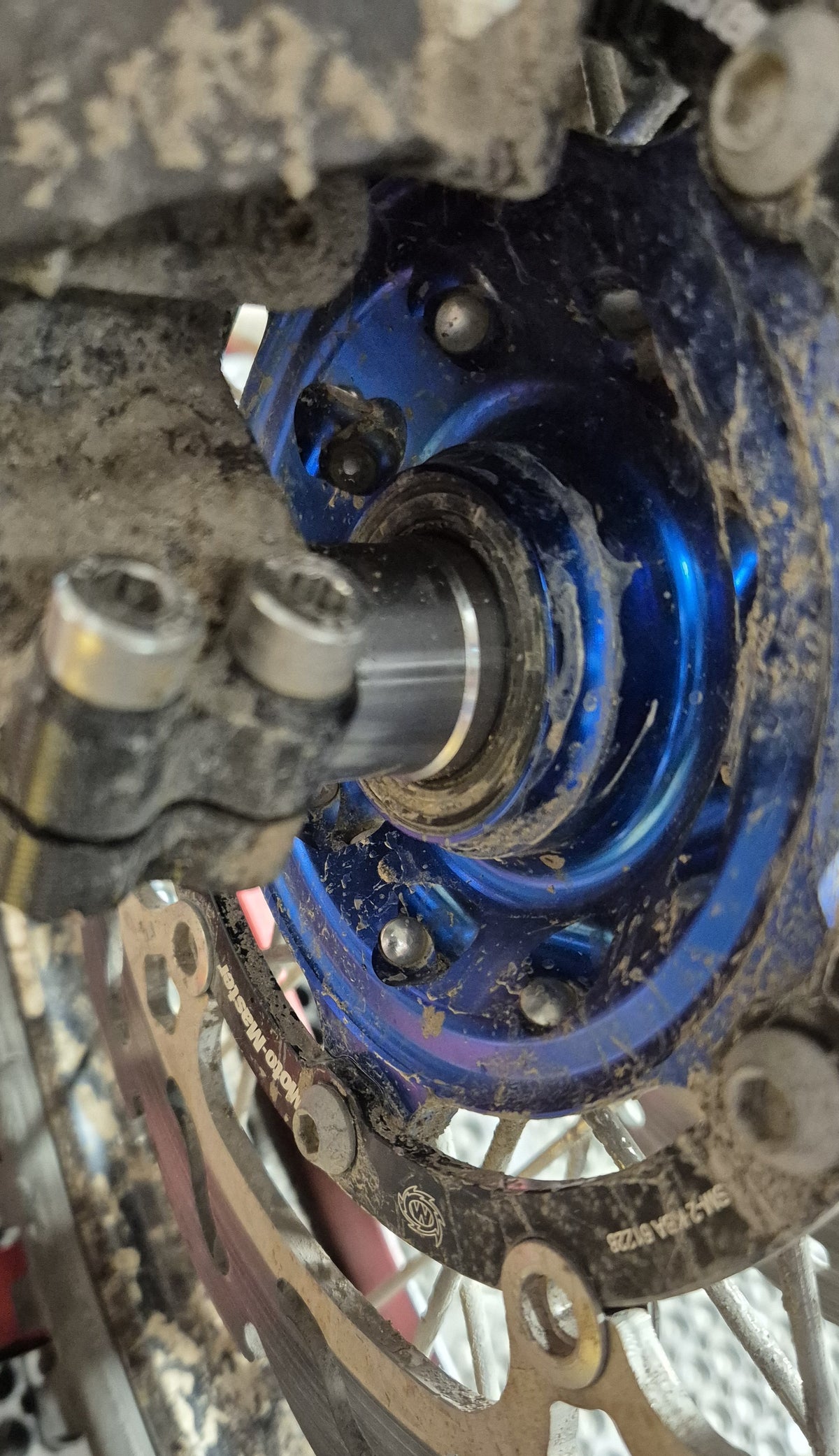 Yamaha Tenere T700 Fitted With Haan Wheel Set, Stainless Steel Wheel Spacer Kit