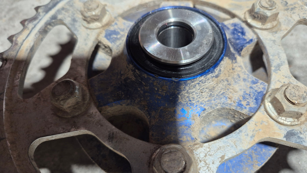 Yamaha Tenere T700 Fitted With Haan Rear Wheel, Stainless Steel Wheel Spacer Kit