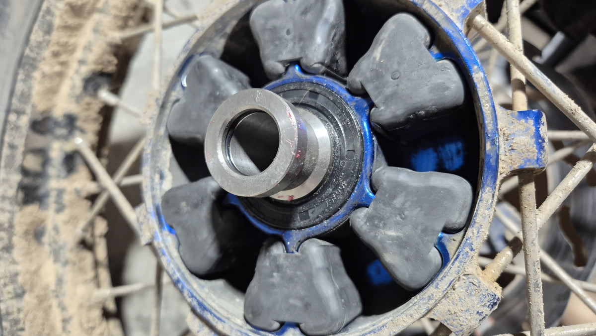 Yamaha Tenere T700 Fitted With Haan Rear Wheel, Stainless Steel Wheel Spacer Kit