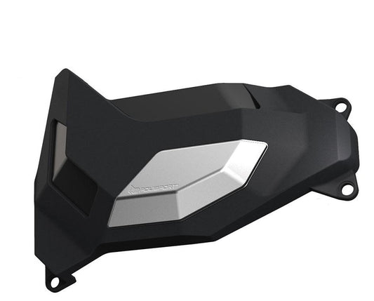 POLISPORT CLUTCH COVER YAMAHA T7/MT07/XSR700 - BLACK/SILVER