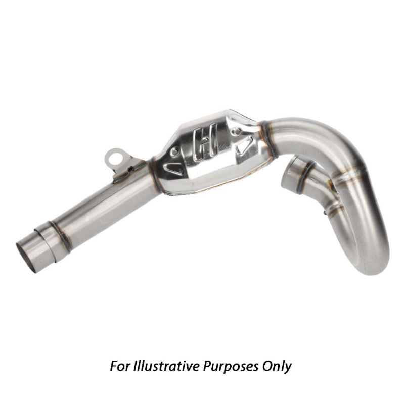 HGS KTM Complete Stainless Steel Carbon Exhaust System 450-500 EXC-F 2024