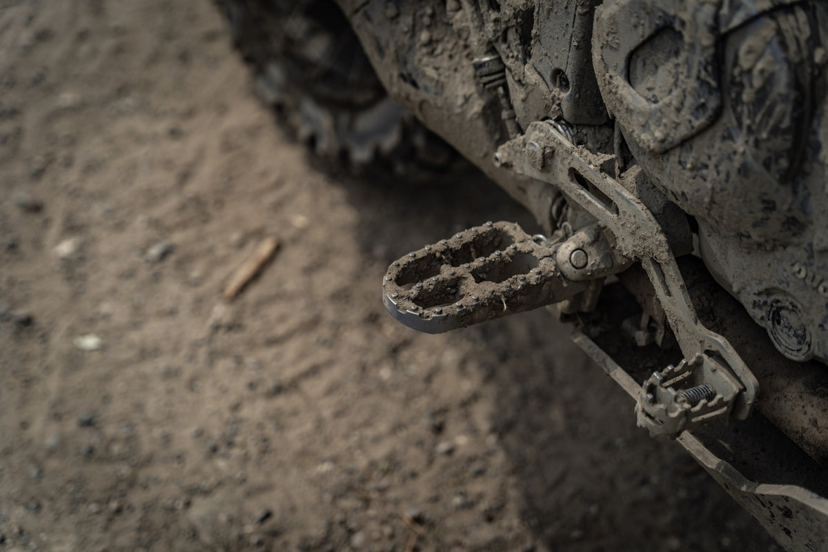 Ducati Desert X Oversize Adventure Foot Pegs