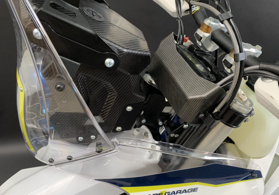 Husqvarna FE MY24/25 Rade Garage Carbon Fibre  Tower Kit