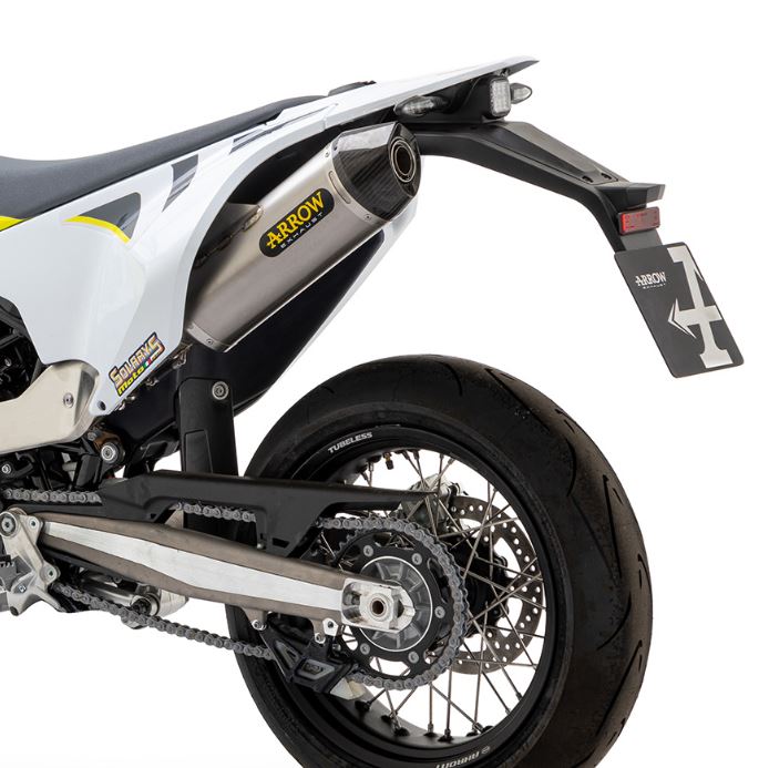 Arrow muffler including link pipe suit Husqvarna 701