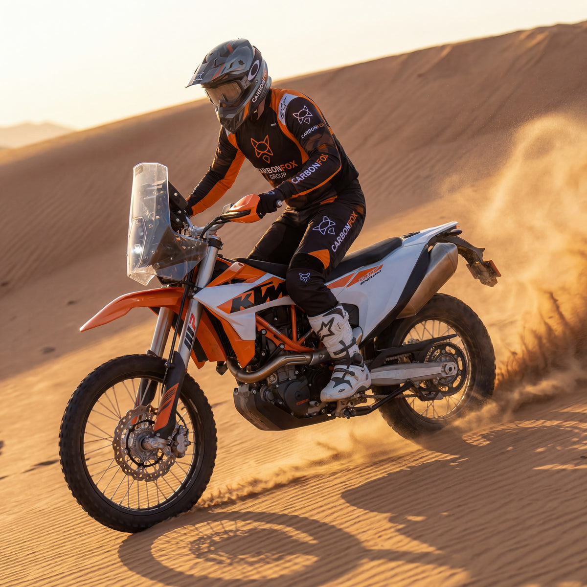 Carbon Fox KTM 690 Enduro R Baja carbon kit 2026