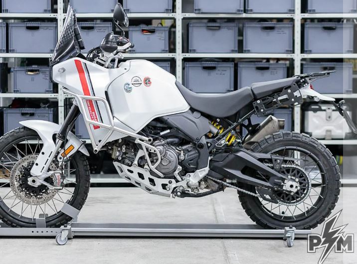 Ducati DesertX Tie-down brackets