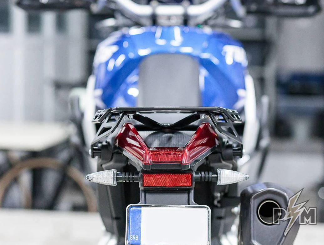 Perun Moto Aprilia Tuareg 660 Top luggage rack