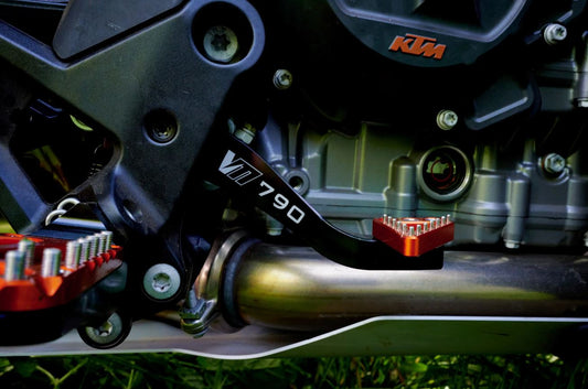 Vanasche Motorsports CNC brake pedal suits KTM790/890 Adv & Adv R/ Norden 901