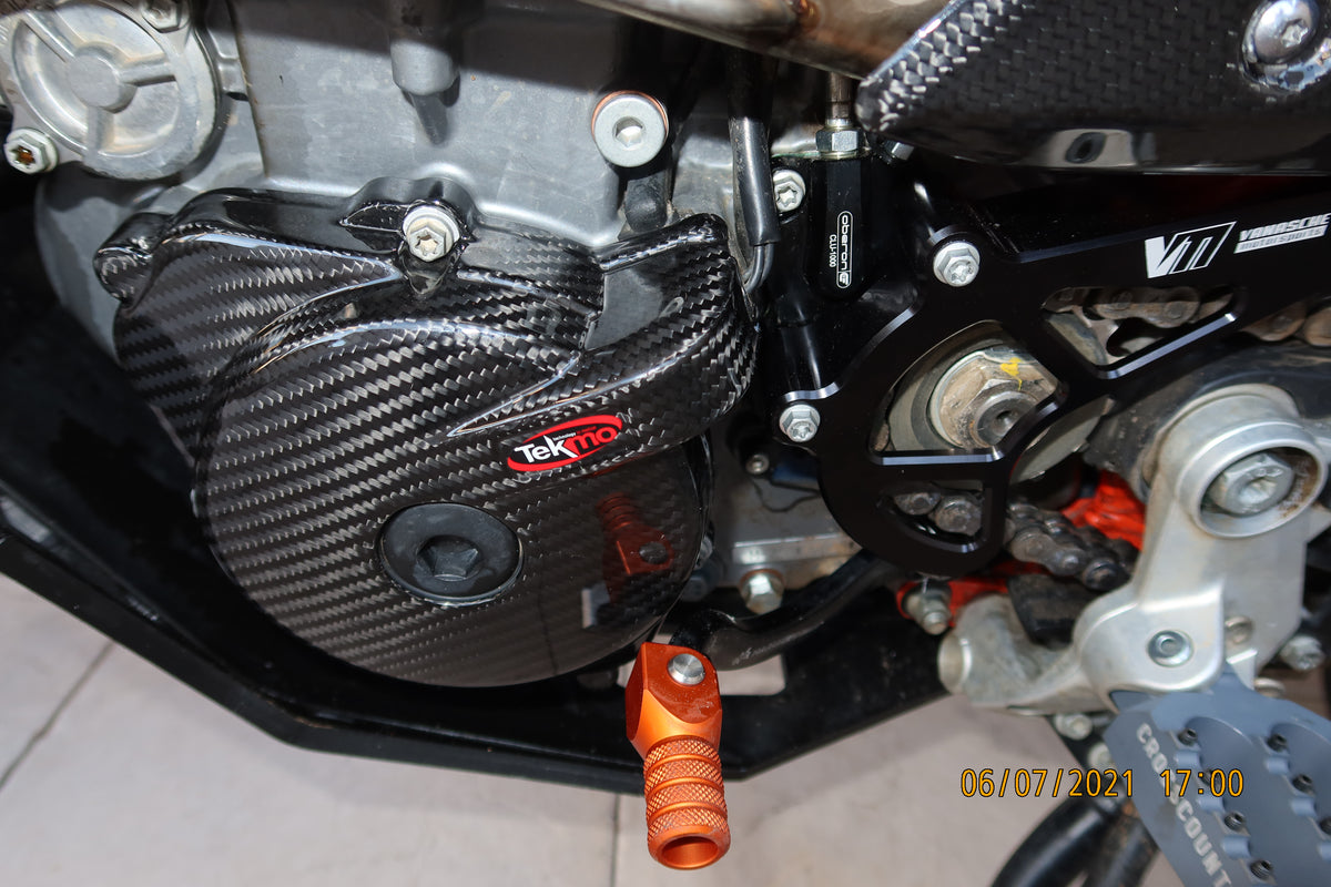 Tekmo KTM 690/Gas Gas 700/ Husqvarna 701 Carbon Fibre Stator cover Protection 2016-2026