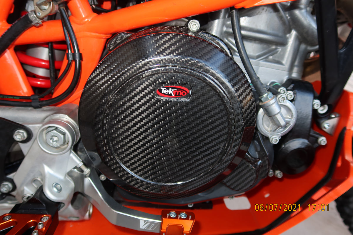 Tekmo KTM 690/Gas Gas 700 Carbon Fibre Clutch Cover Protection 2016-2026