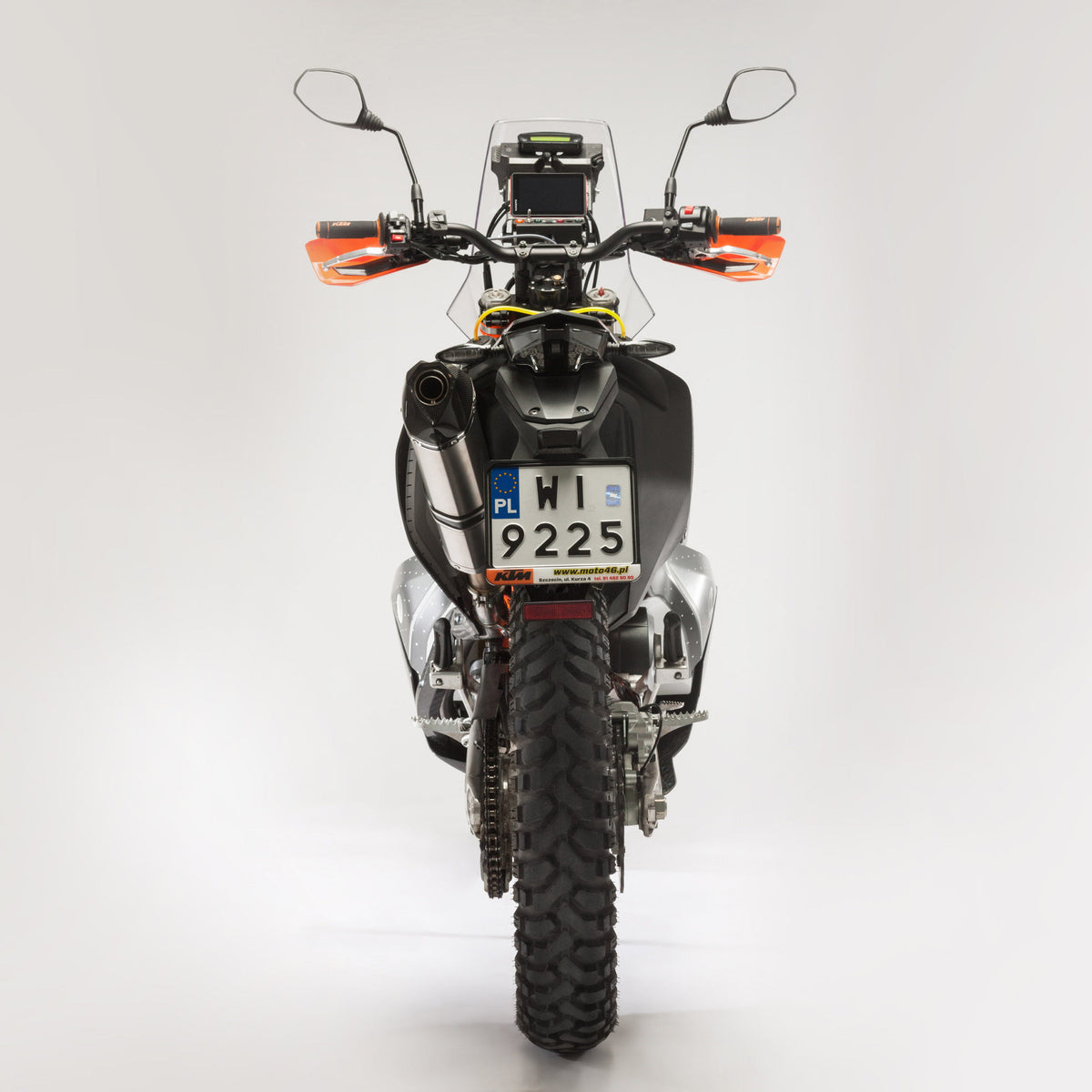 Carbon Fox KTM 690 Enduro R Rally carbon kit
