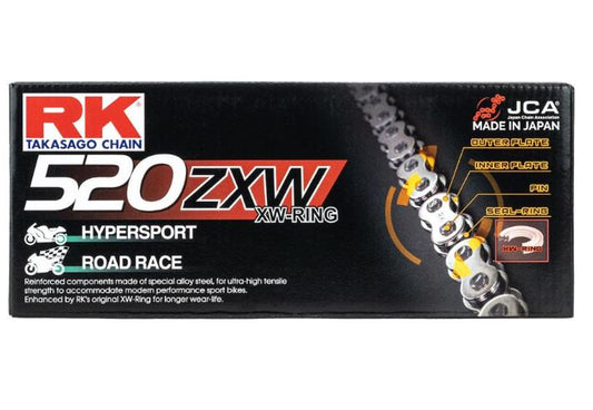 RK CHAIN 520ZXW - 120 LINK