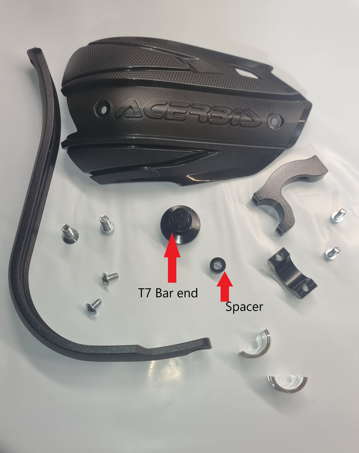 ACERBIS HANDGUARDS ENDURANCE-X  BLACK